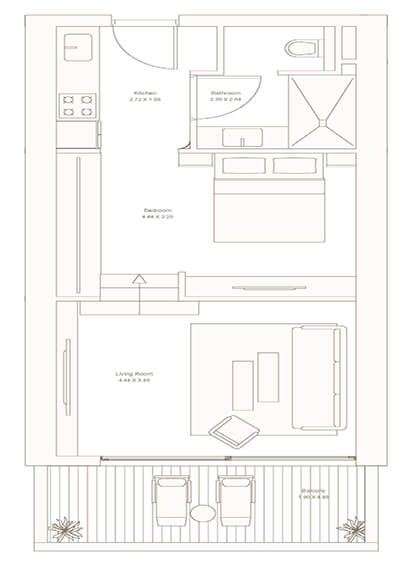 Waterfront - Suite Apartment